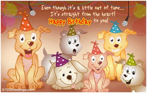 Free Singing Birthday Cards with Names | BirthdayBuzz