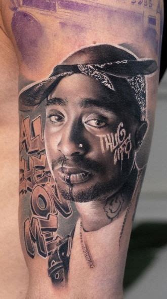 200 Unique New School Tattoos, Designs, & Ideas - Tattoo Me Now | Tupac ...