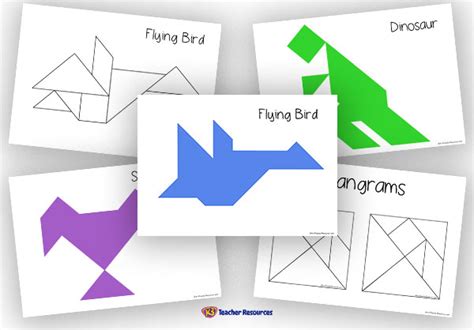 Printable Tangram Puzzles