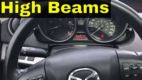 How To Use High Beams On A Car - YouTube