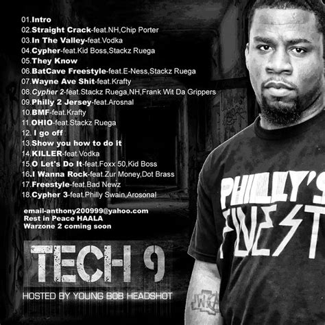 Tech 9 – Tech 9 (Mixtape) Hosted by Young Bob Headshot | Home of Hip Hop Videos & Rap Music ...