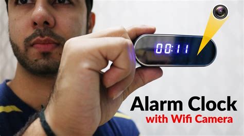 Wifi Hidden Spy Camera With Alarm Clock HD Review - YouTube