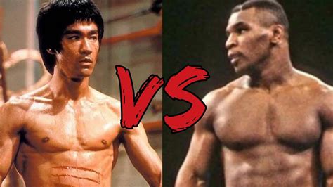 BRUCE LEE VS MIKE TYSON - Edit | KINGFOREARMS - YouTube