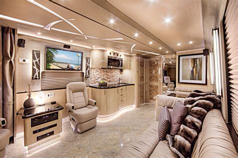 Just one of the designs that appealed to me. | Luxury motorhomes, Luxury campers, Luxury rv