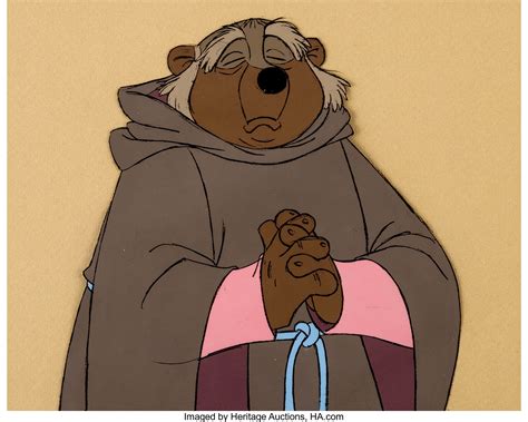 Robin Hood Friar Tuck Production Cel (Walt Disney, 1973).... | Lot ...