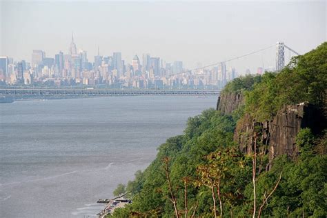 Manhattan from the Palisades : nyc