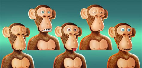 monkey nft :: Behance