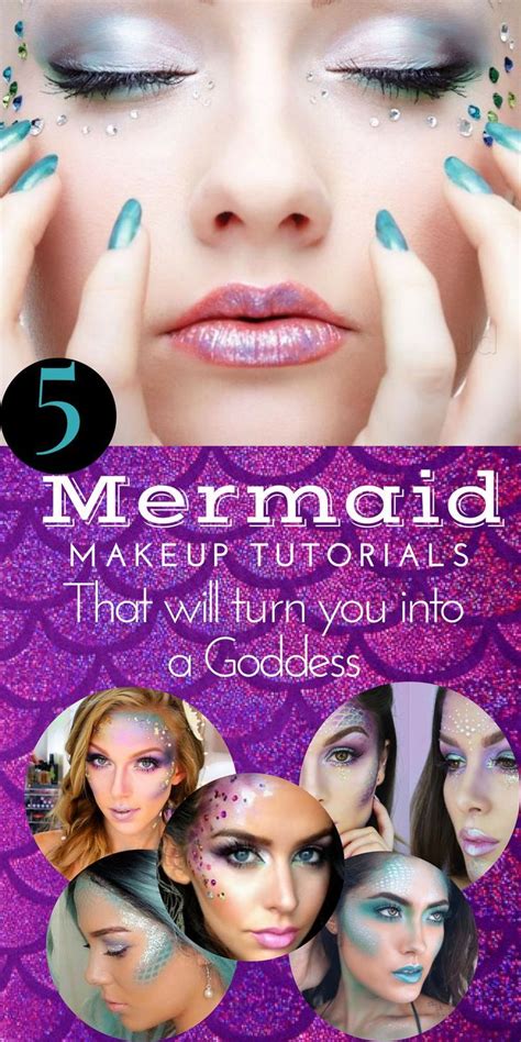 5 Spellbinding Mermaid Halloween Makeup Tutorials | Mermaid halloween makeup tutorial, Mermaid ...