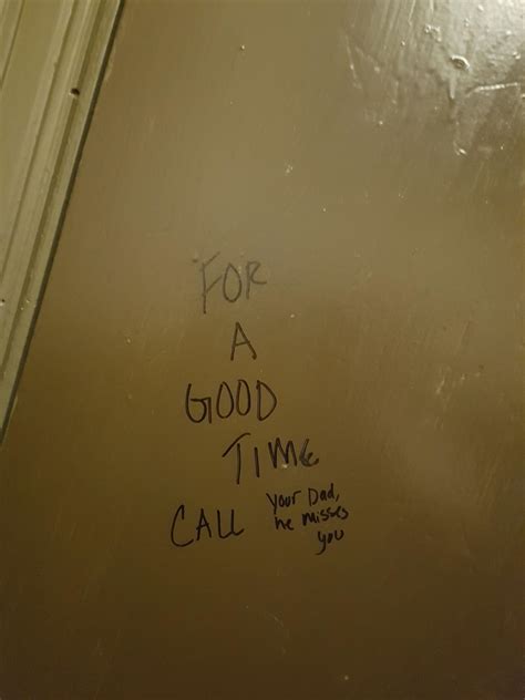 Toilet stall graffiti : r/wholesomevandalism