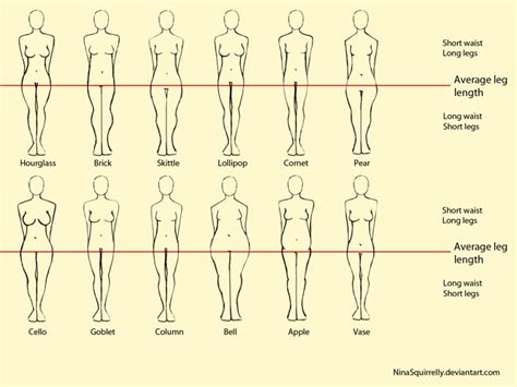 Body type drawing, Body shape drawing, Body shape chart