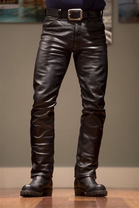 Me in Leather Pants and Boots | Leather jeans, Leather pants, Mens leather pants