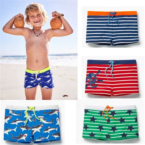 2018 Summer Swimming Trunks For Boys Kids Boys Swim Shorts Trunks Swimming Surfing Swimwear ...