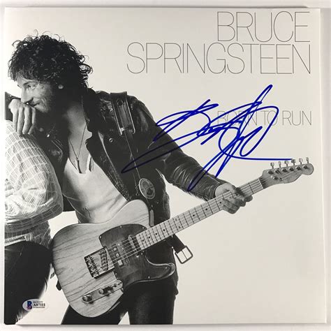 Bruce Springsteen Signed Autographed "Born to Run" Record Album (Becke – Sterling Autographs