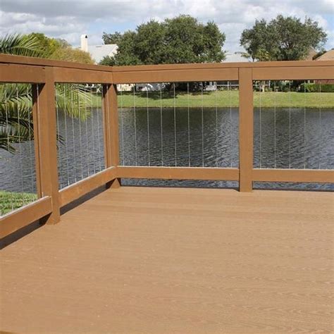 NEW! Insta-Rail® Vertical Cable Railing System 42" Kit | Cable railing, Deck railings, Diy deck