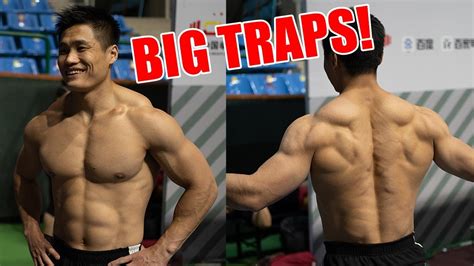 How Chinese Weightlifters Train Traps | LU Xiaojun 110kg Hang Snatch ...