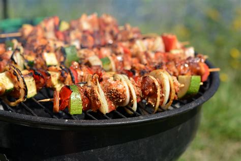 Free Images : dish, meal, meat, barbecue, cuisine, asian food, picnic ...