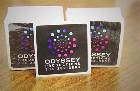 Odyssey Productions | StickerGiant Custom Stickers & Labels | Flickr