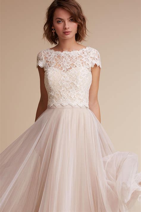 BHLDN Sydney Topper in Bride Bridal Separates Tops | BHLDN | Two piece ...