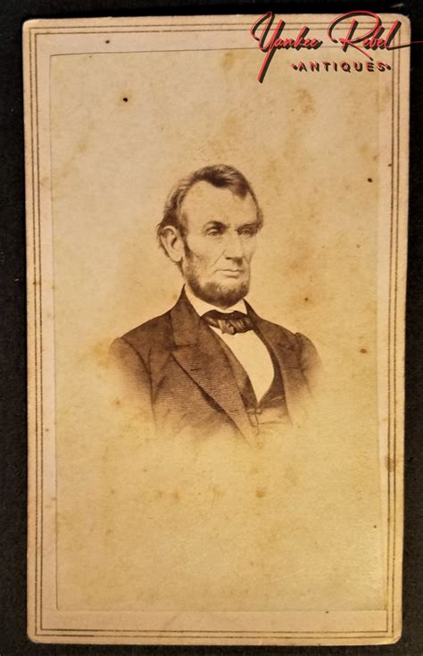 Original CDV Image of President Abraham Lincoln, take Feb. 9, 1864 ( SOLD,TA) - Yankee Rebel ...