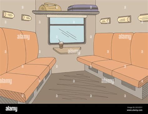 Train compartment Banque d'images vectorielles - Alamy