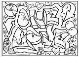 Printable Graffiti Coloring Pages  Home sketch template