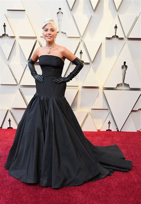 Lady Gaga In Alexander McQueen @ 2019 Oscars