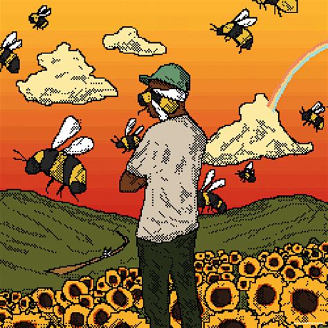 Flower Boy (pixel art version by me) : r/tylerthecreator