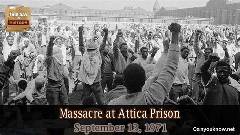 Massacre at Attica Prison - September 13, 1971 - YouTube