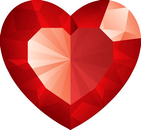 Corazón de Diamante PNG transparente - StickPNG | Corazones, Corazones rosados, Png