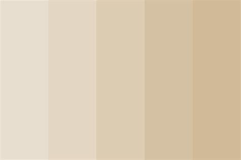 Shades of Linen Color Palette