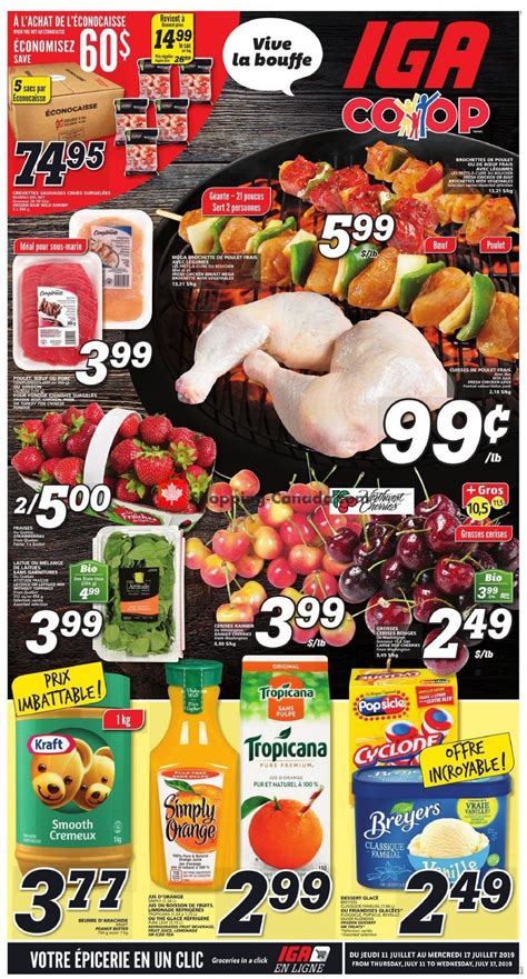 IGA Extra Canada, flyer - (Special Offer - New Brunswick): July 11 - July 17, 2019 | Shopping Canada