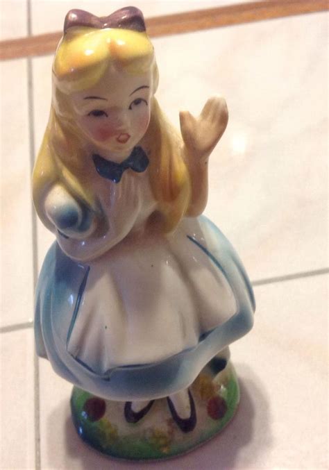 Vintage 1960 Walt Disney ALICE IN WONDERLAND Porcelain Figurine | #1823943703