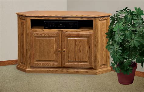 Amish Oak TV Stand Tv furniture stand wide stands entertainment ...