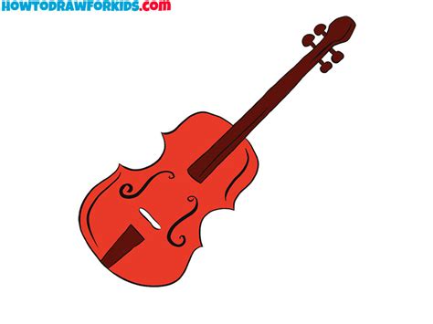How To Draw The Violin - Approvaldeath13