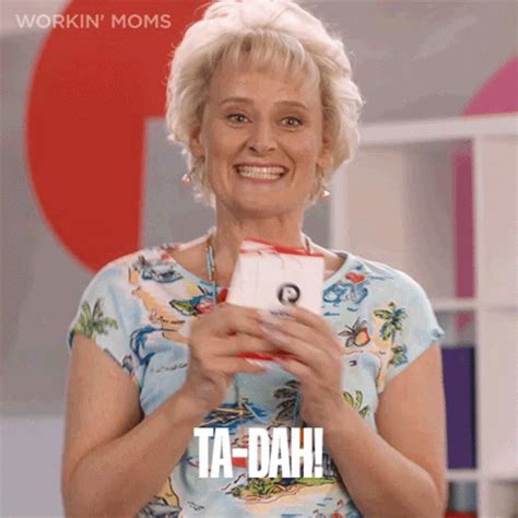 Ta Dah Val GIF - Ta Dah Val Workin Moms - Discover & Share GIFs