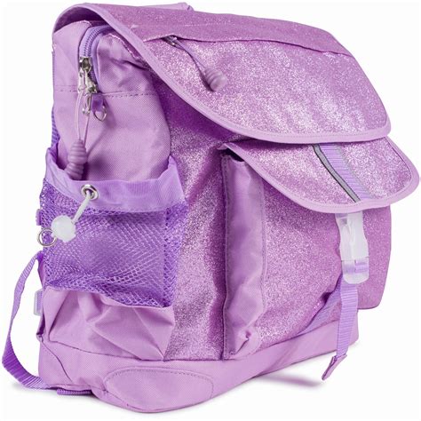 Bixbee Girls Sparkle Ergonomic Backpack in Purple | BAMBINIFASHION.COM