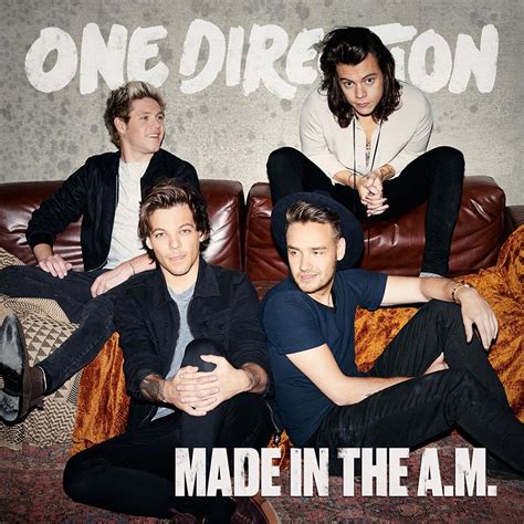 One Direction: Made in the A.M., la portada del disco