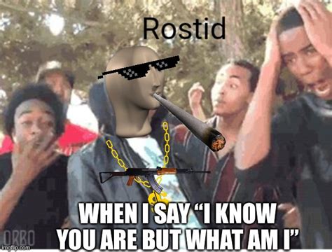 Meme Man Rostid - Imgflip