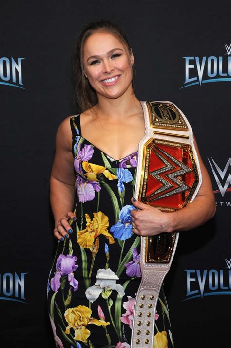 Ronda Rousey – WWE Evolution in New York – GotCeleb