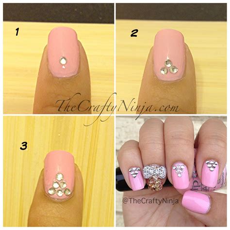 bedazzle triangle | Nails, Nail art, Triangle