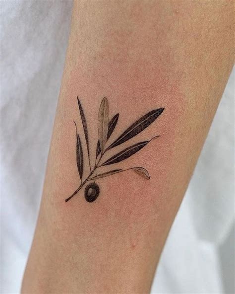 Olive Tattoo | Olive tattoo, Olive tree tattoos, Tattoos for women