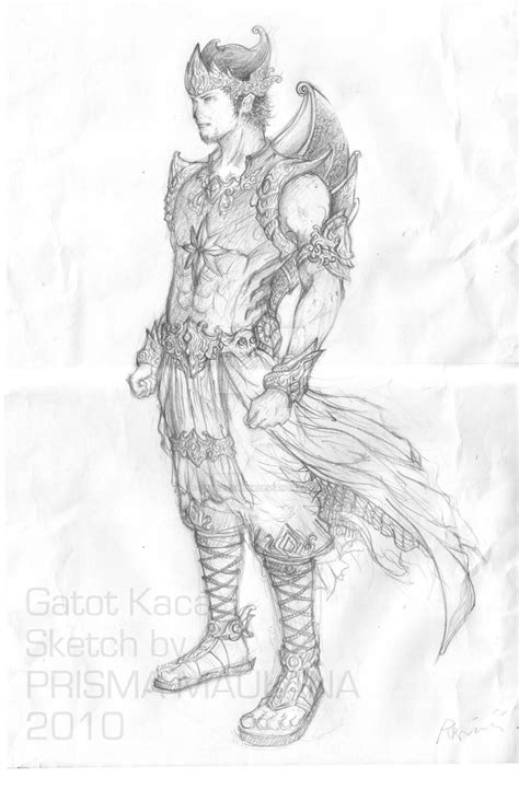 GATOT KACA sketch by cescavarium on DeviantArt