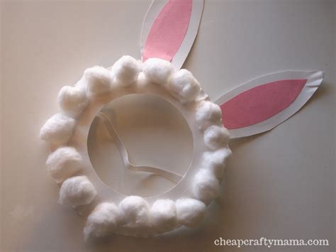 Paper Plate Bunny Mask | Munchkins and Mayhem