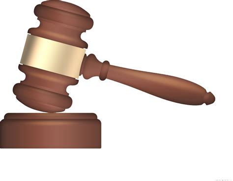 Gavel PNG transparent image download, size: 1092x850px