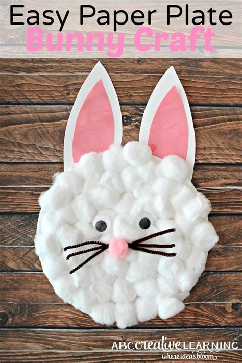 Easy Bunny Craft For Kids