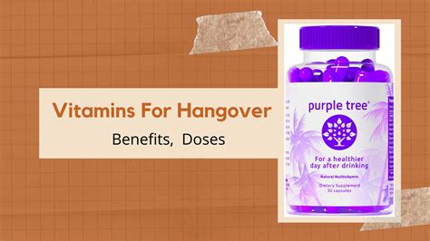 Review Of 5 Best Vitamins For Hangover – DrugsBank