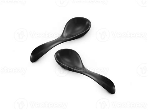 spoon black ceramic transparent background 24850463 PNG
