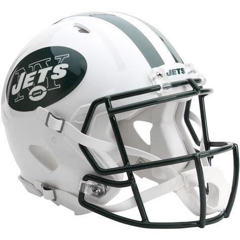 Riddell New York Jets Revolution Speed Full-Size Authentic Football ...