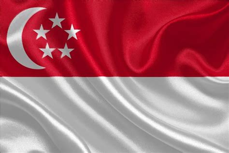 Waving singapore flag Stock Photos, Royalty Free Waving singapore flag Images | Depositphotos