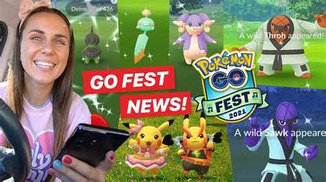 NEW SHINIES ANNOUNCED FOR GO FEST 2021! Pokémon GO - YouTube